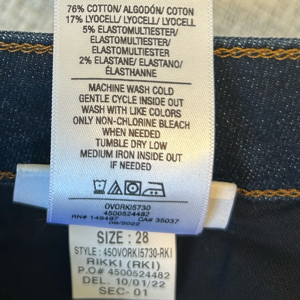 Joe's Jeans Women's Boot Cut in Dark Blue - Picture 5 of 7